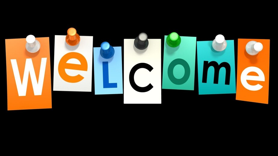 Welcome graphic